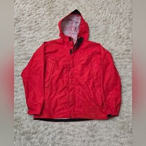 Y2K L.L. Bean Red Zip Up Windbreaker XL